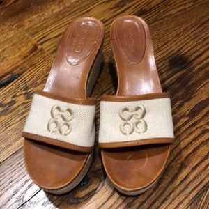 Coach wedges